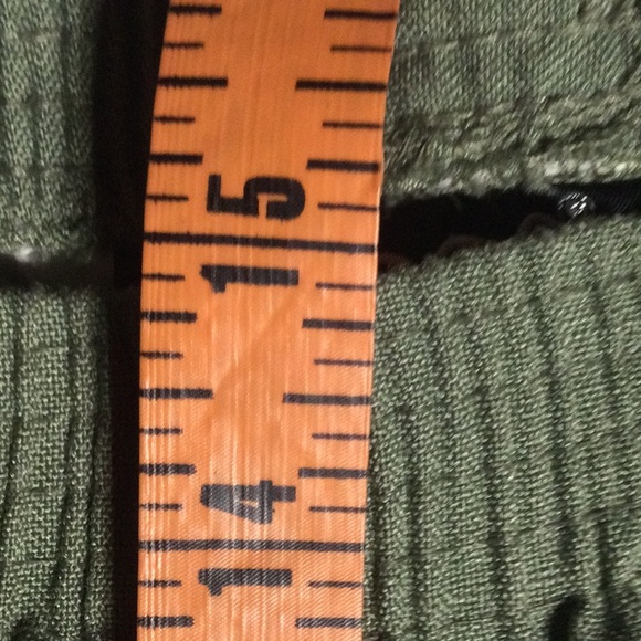 🍎 BRIGGS NEW YORK KHAKI GREEN SLACKS with ELASTIC WAISTBAND - Picture 14 of 16